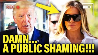 Trump Delivers ULTIMATE INSULT to Melania IN PUBLIC [upl. by Julina632]