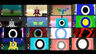 numberblocks theme song effects thus hunter combined 16 [upl. by Rehpotsirk]