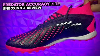 adidas PREDATOR Accuracy 1 TF  Unboxing amp review [upl. by Ulric]