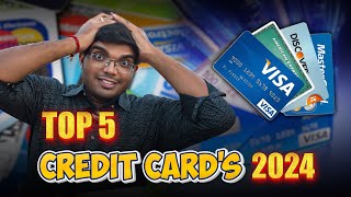 Top 5 Cashback Credit Cards to consider in 2024  Maximize Your Savings  Financial Tips  Tamil [upl. by Nico]