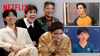 Avatar The Last Airbender Cast Reacts to Their Audition Tapes  Netflix [upl. by Ayetal]