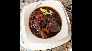 Guyanese Pepperpot  Pepperpot recipe  Step by step recipe [upl. by Asreht]