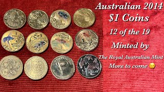 Australian 2014 1 coins [upl. by Hadria]