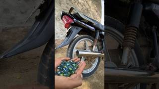 overload bike silencer 😅😅 shorts funny viral [upl. by Nuawd]