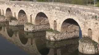 The Roman Bridge at Mérida [upl. by Ion]