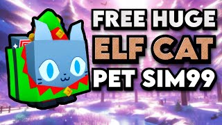 🔴LIVE FREE HUGE ELF CAT PET SIM 99 [upl. by Girovard478]