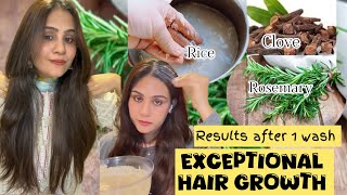 Rosemary RiceClove for exceptional Hair growth  🌿I Does It Really Work  My Honest Review [upl. by Gayner]