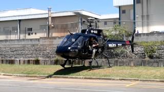 Helicoptero Pelicano Policia Civil SP Decolando [upl. by Nicholas]