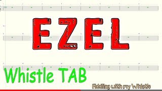 Ezel  Eysan Unutamiyorum  Tin Whistle  Play Along Tab Tutorial [upl. by Reisch]