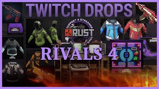 Rust Twitch RIVALS 4 amp Support Streamer Event [upl. by Zetnas]