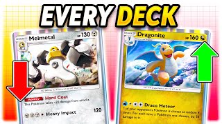 Every Pokemon Deck Tier List In Pokemon Pocket [upl. by Annek]