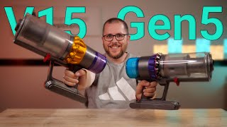 Dyson V15 vs Dyson Gen5detect  Vergleich der beiden PremiumModelle [upl. by Odranreb598]