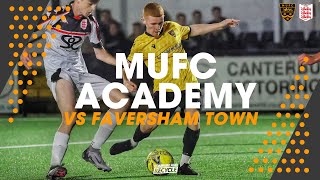 Maidstone United Academy Vs Faversham Town 180924 [upl. by Gavrila913]