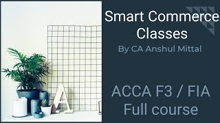 ACCA F3FIA  Chapter 11  Receivables Pending illustration HINDI [upl. by Duke]