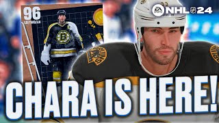 HOW TO GET ZDENO CHARA NHL 24 HUT HEROES EVENT BREAKDOWN [upl. by Latty]