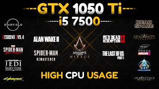 GTX 1050 Ti  i5 7500  16 Games Tested in 2024 [upl. by Adnorat930]