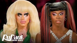 The Pit Stop S16 E09 🏁 Trixie Mattel amp Luxx Noir London Gag Us  RuPaul’s Drag Race S16 [upl. by Sidoon]