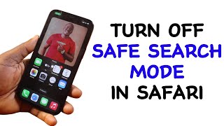 How to Turn Off Safe Search Mode on Safari [upl. by Esmaria387]