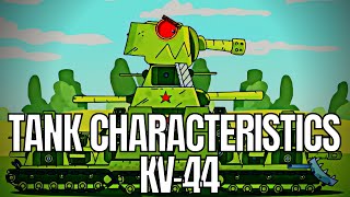 KV44 Tank Characteristics 1 Gerand [upl. by Gnoy]