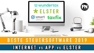 Beste Steuersoftware 2019 Internet vs App vs Elster  Steuersoftware Vergleich 2019 Steuerprogramm [upl. by Aicenat]