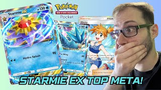 STARMIE EX TOP META DECK POKEMON POCKET [upl. by Thorne469]