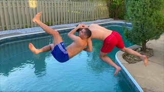 WWE MOVES IN THE POOL Full Movie [upl. by Schellens352]