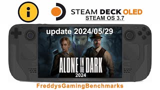 Alone in the Dark Patch 20240529 on Steam Deck OLED with Steam OS 37 [upl. by Nylireg842]