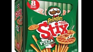 Pringles Stix Pizza Review [upl. by Greggory]