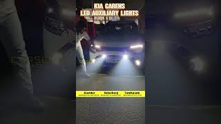 Kia Carens Auxiliary Light  Car LED Lights  Fog Projector  1 Inch Projector  Car Accessories [upl. by Evod]