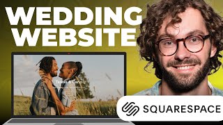 How To Make Wedding Website on Squarespace  Full Tutorial [upl. by Yancy344]