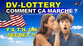 DV LOTTERY 2025  Ya til un secret pour être sélectionné à la loterie Américaine [upl. by Pryce]