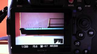 Sony A77 Focus Peaking Feature [upl. by Aurthur]