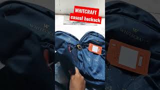 whitecraft causal backpack 30lit [upl. by Khajeh]