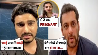 Salman khan ने किया Malaika Arora ko Support । Arjun Kapoor को दी। [upl. by Halyhs45]