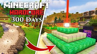 I Survived 300 Days in Minecraft Hardcore [upl. by Karim]