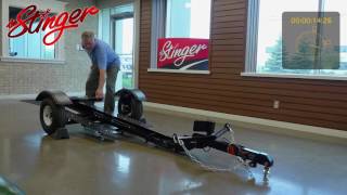 Stinger Folding Trailer Demo unfolding [upl. by Are]