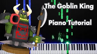 The Goblin King Rec Room  Piano Tutorial [upl. by Danila8]