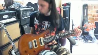 PRS SE Custom 24 7string  Carcass quotCorporal Jigsore Quandaryquot [upl. by Leifeste]