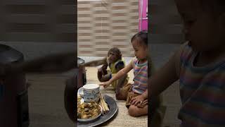 Welcome Dad home for dinner🥰cutis monkey shortvideo [upl. by Emmie702]