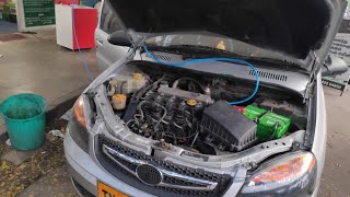 Engine carbon cleaningdecarbonisation done for Tata Indica [upl. by Ynoep]