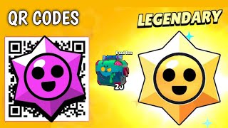 FREE🤯 20 DEAD BOX amp NEW QR CODES LEGENDARY STAR DROP IN BRAWL STARS🎁 [upl. by Yanaj]