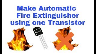 How to  DIY  How to make simple Automatic fire extinguisher RC Invention diy howtomake [upl. by Neerol]