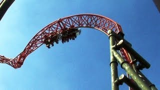 Abismo offride HD Parque de Atracciones de Madrid [upl. by Ecahc]