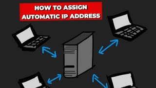 How to assign automatic IP address using DHCP server in packet tracer [upl. by Wesla]