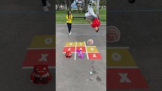 Tic Tac Toe 🔴RED X YELLOW🟡 Inside Out Version parkour insideout2 [upl. by Urbai]