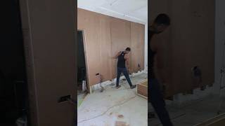 wall panelling woodworking furniture shortvideo [upl. by Etnohc]