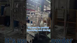 Powder conveying sieving system machine feeder [upl. by Myrtia]