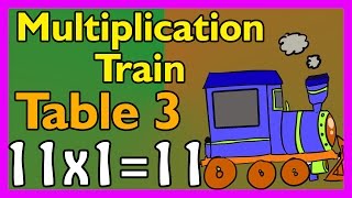 Multiplication Train  Table 11 [upl. by Noseyt]