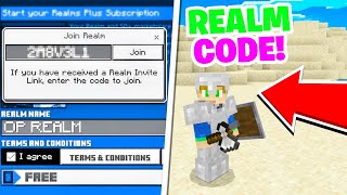 New MODDED Realm For MCPE 120 REALM CODE  Minecraft Bedrock Edition [upl. by Lednahc]