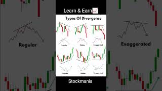 Type of Divergence in sharemarket ✅💰⭐ Knowledge is power 📈✅ trading sharemarket shorts youtube [upl. by Rep857]